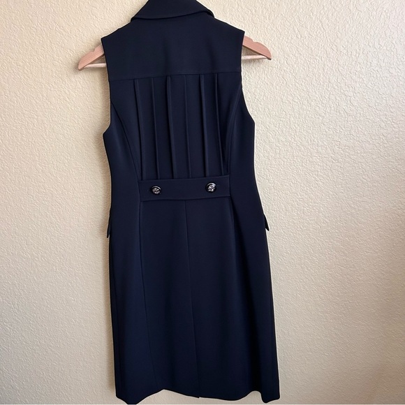 White House Black Market Double Breasted Vest Dress - Picture 3 of 11